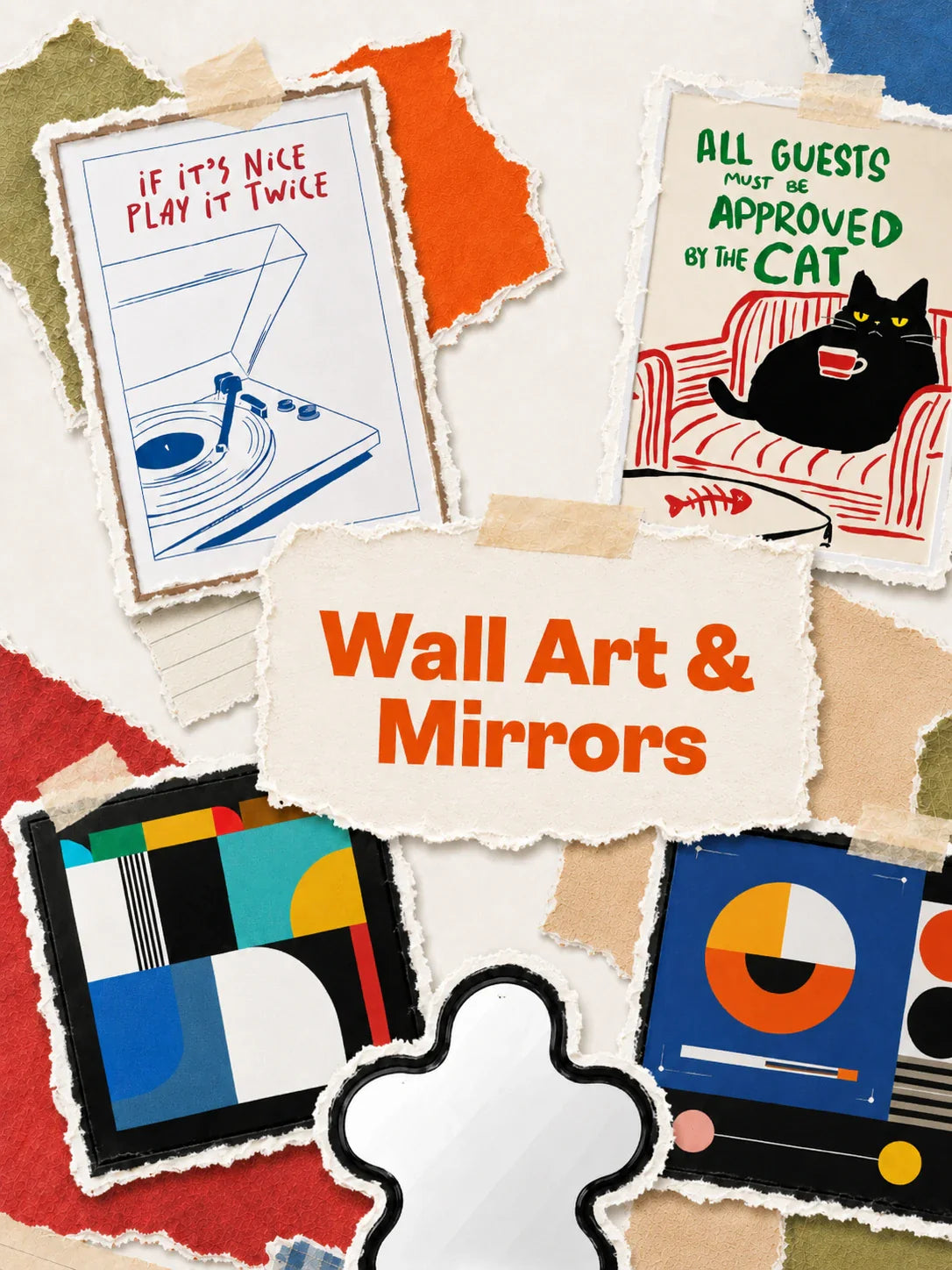 Wall Art & Mirrors