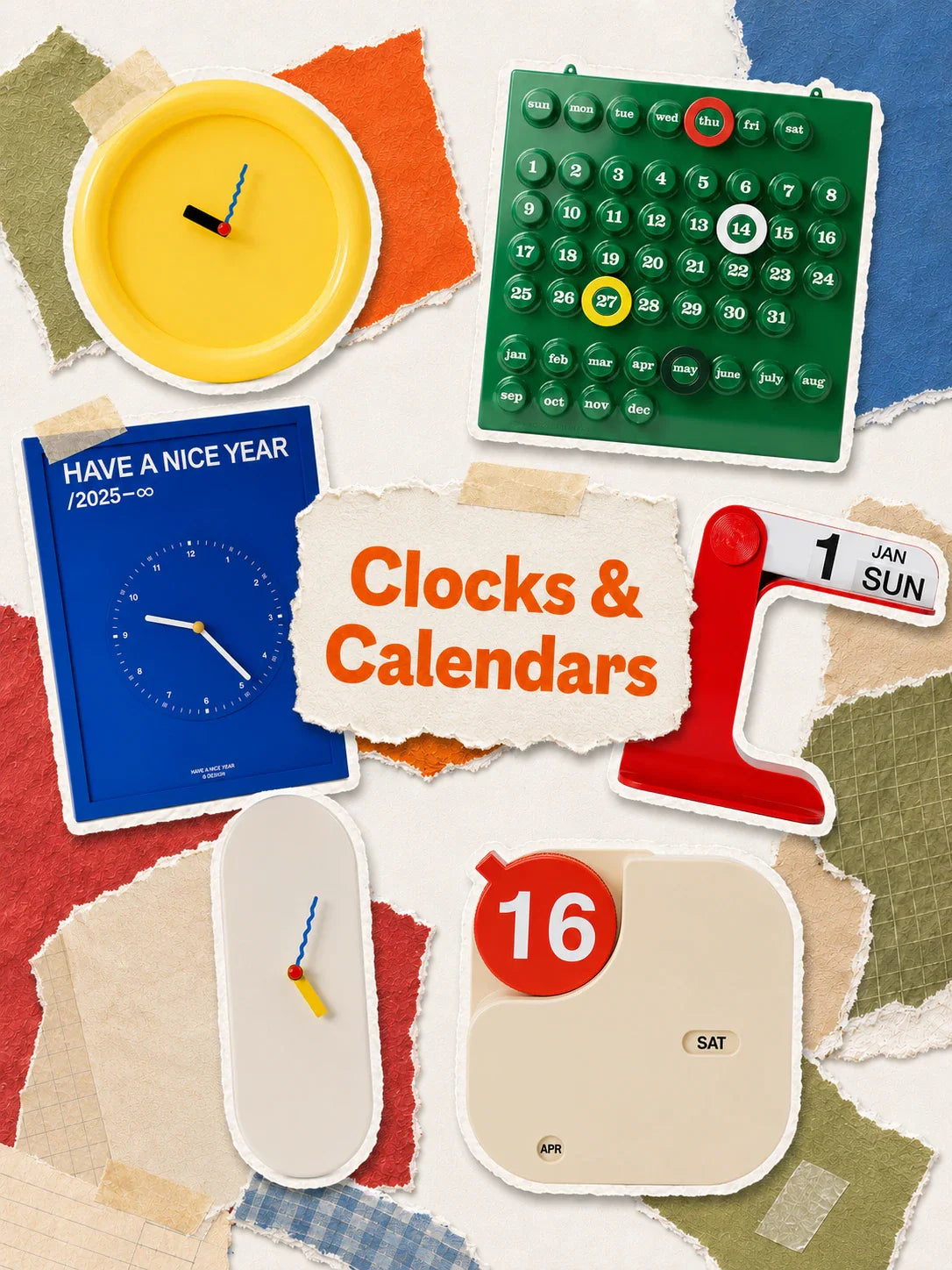 Clocks & Calendars