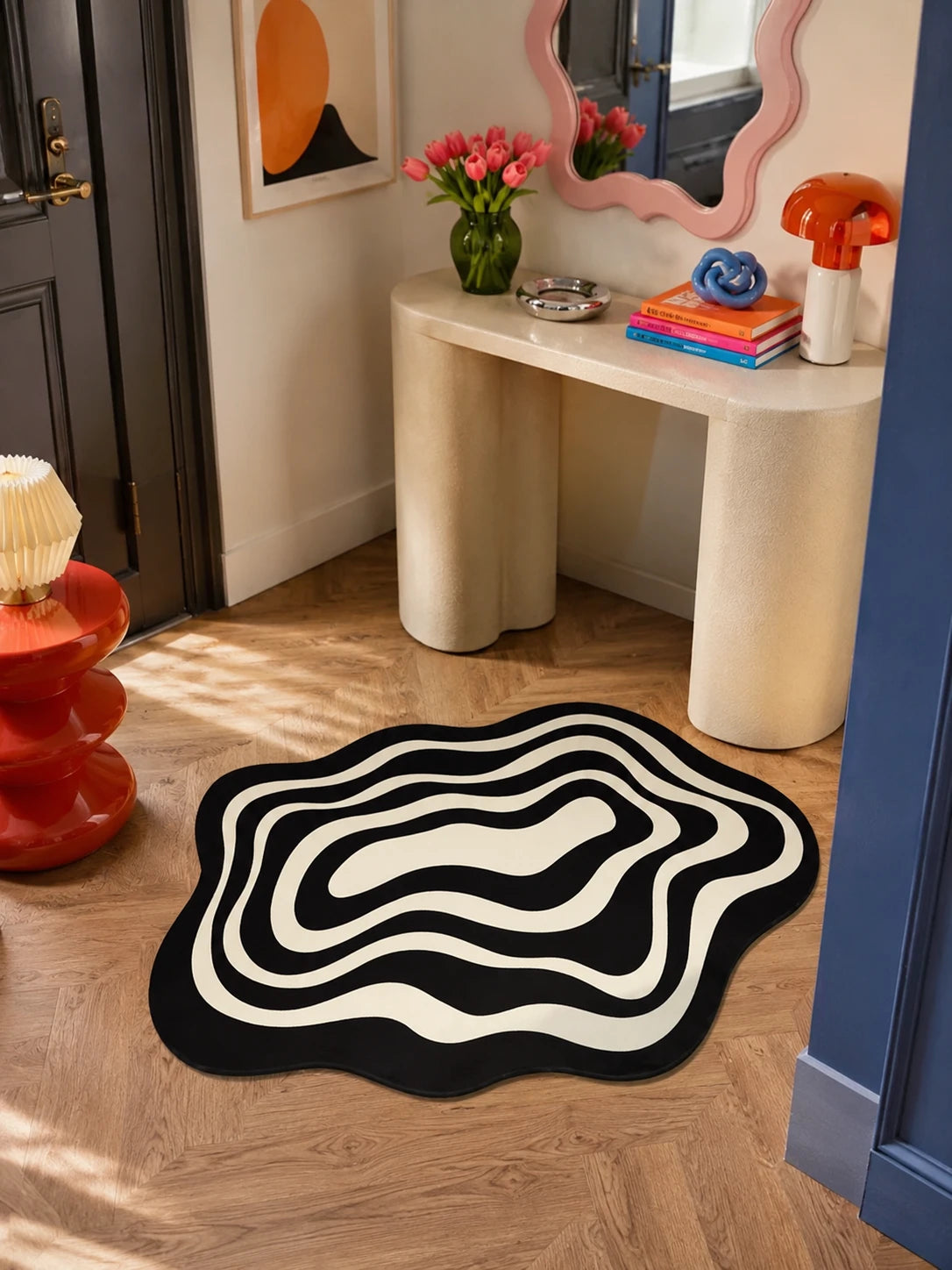 Wavy Ripple Bath Mat