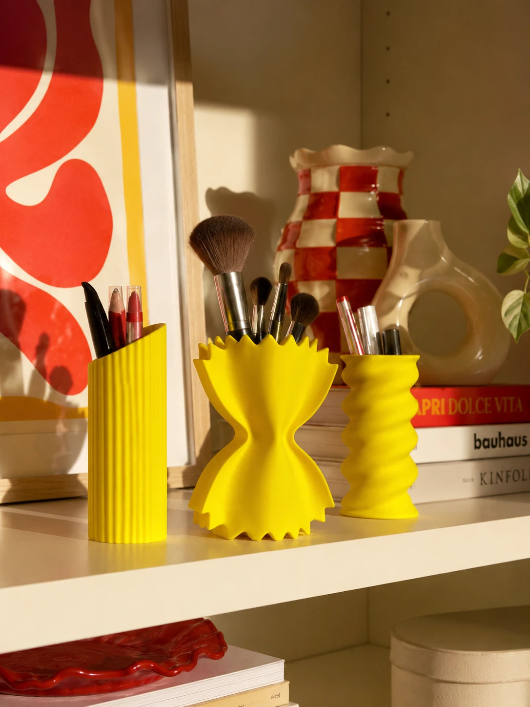 Pasta Desk Organizer & Pen Holder