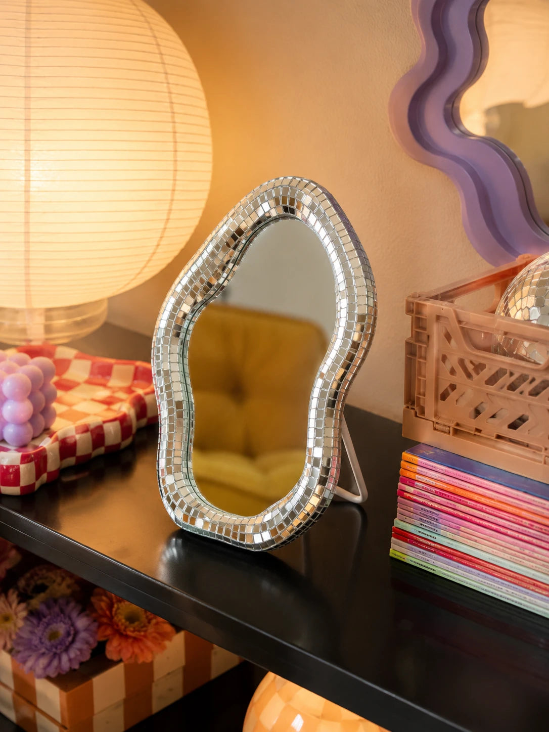 Disco Makeup Mirror