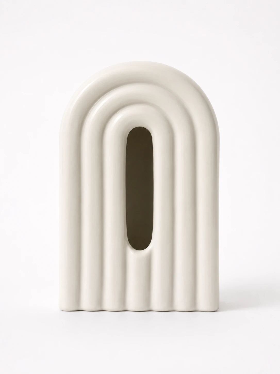 Rainbow Ceramic Arch Tissue Box Cover