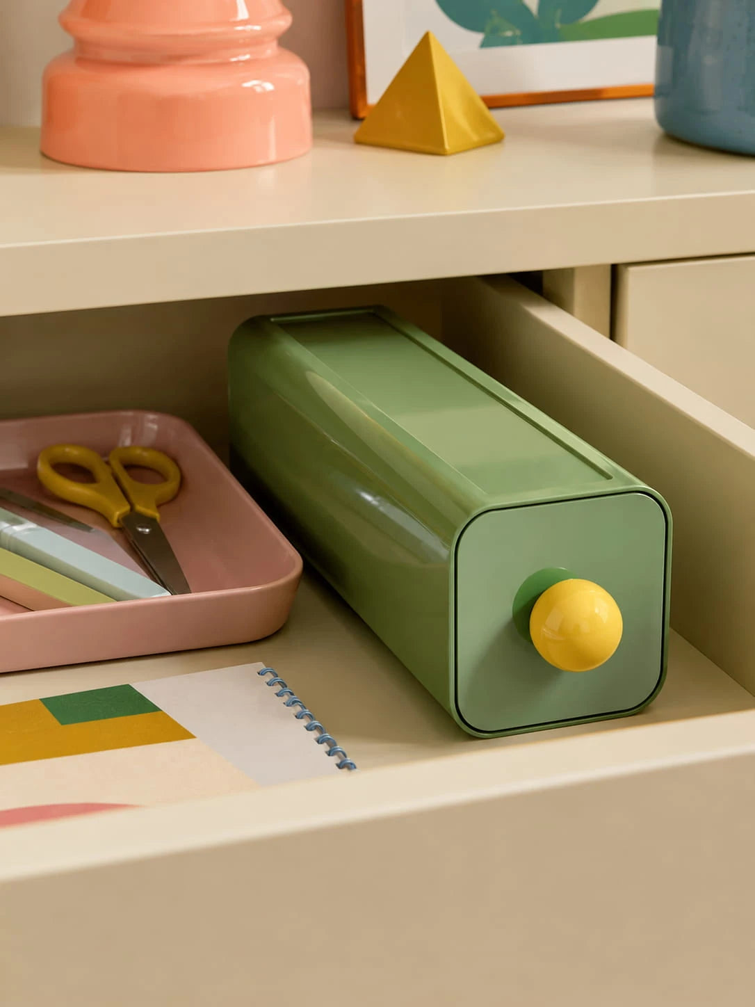 Stackable Modular Desk Storage Box