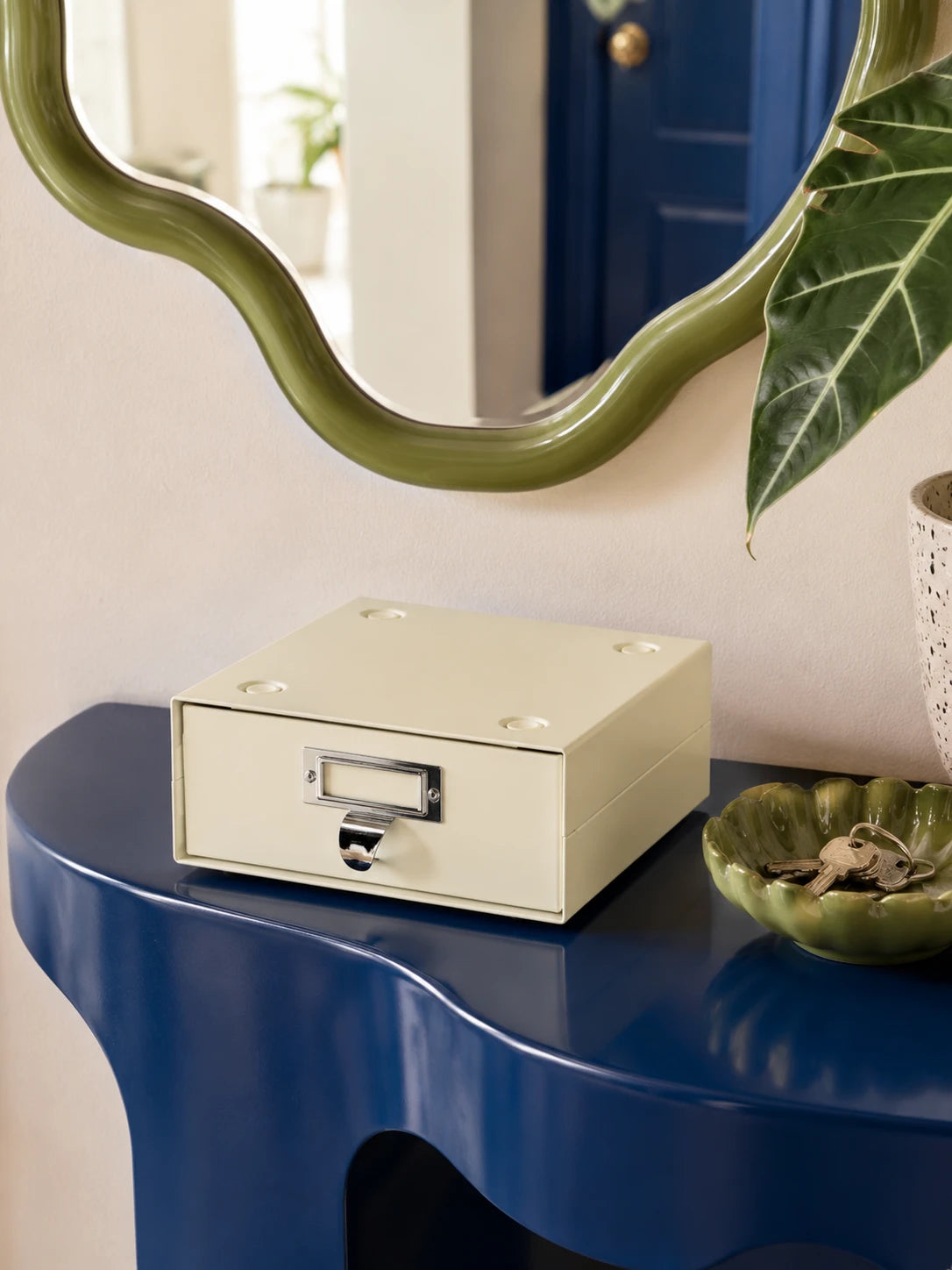 Industrial Metal Desktop Storage Drawer