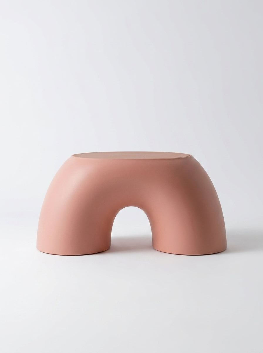 Rainbow Ringlike Children's Stool – Playful Dopamine Decor Footstool