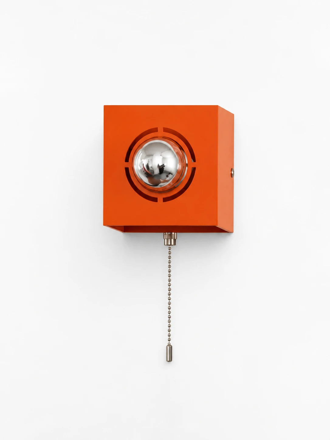 Memphis Geometric Wall Sconce: Retro Pull-Chain Lighting
