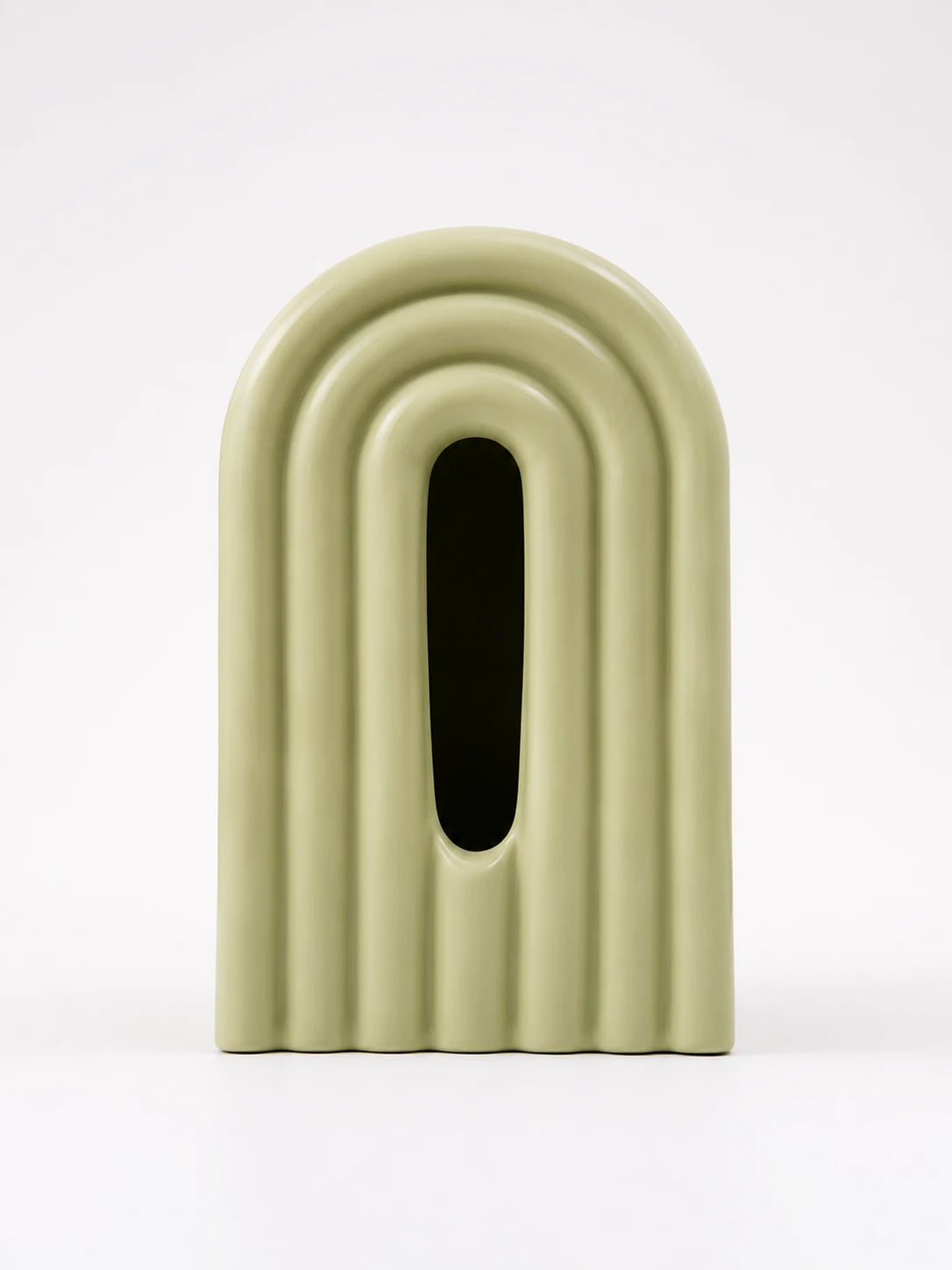 Rainbow Ceramic Arch Tissue Box Cover
