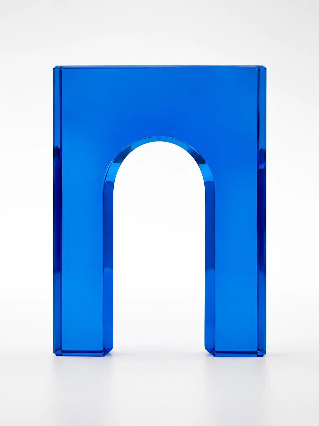 Colorful Geometric Crystal Arch Ornament — Dopamine Decor Sculptural Accent