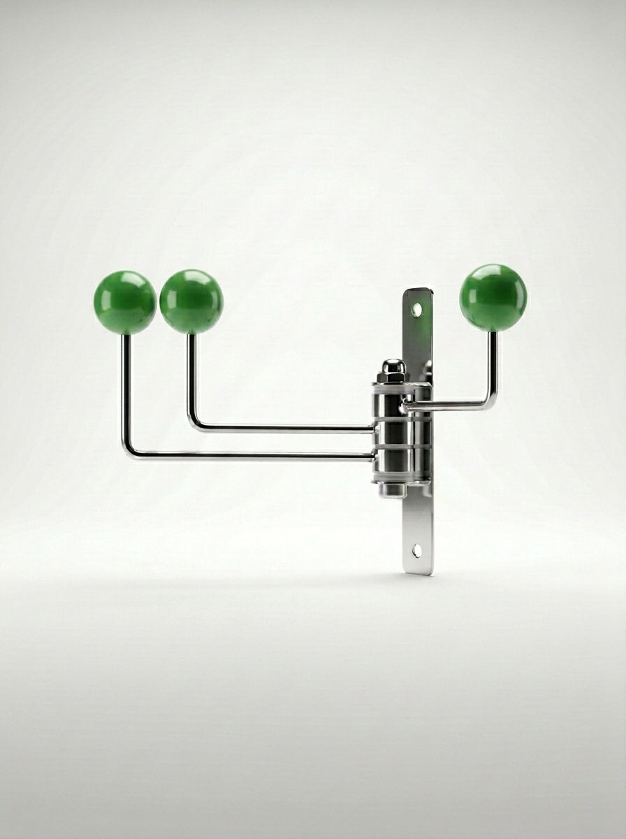 Swivel Wall Hook, Mid-Century Modern Multi-Arm Rack