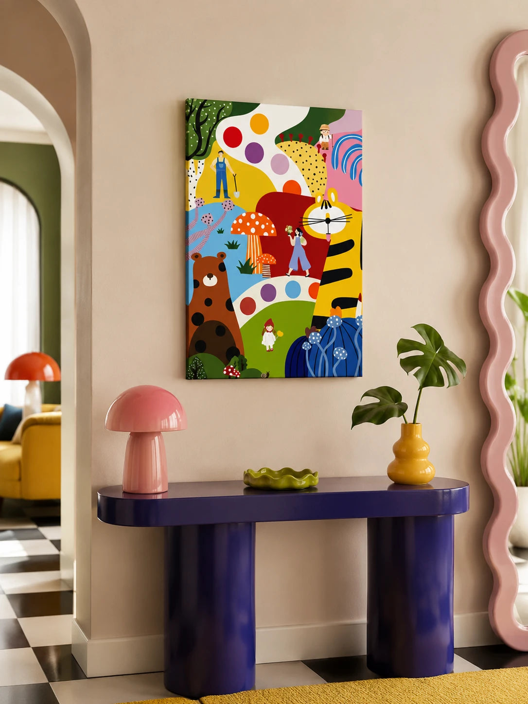 Whimsical Animal Wall Art