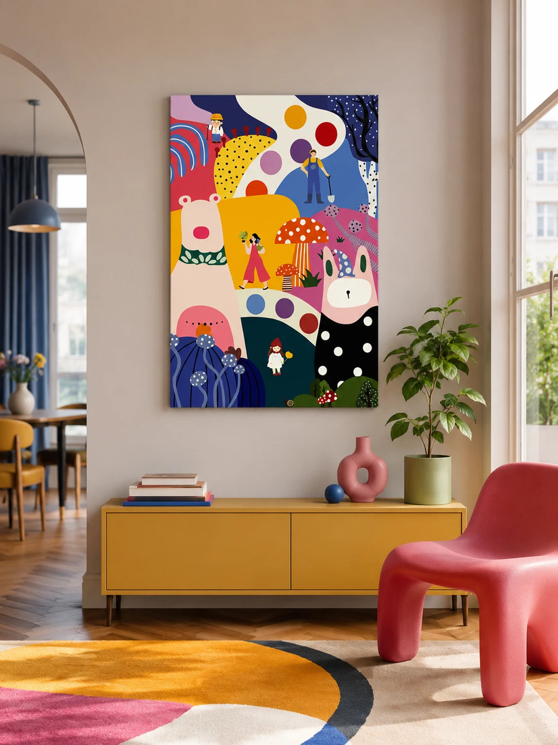 Whimsical Animal Wall Art