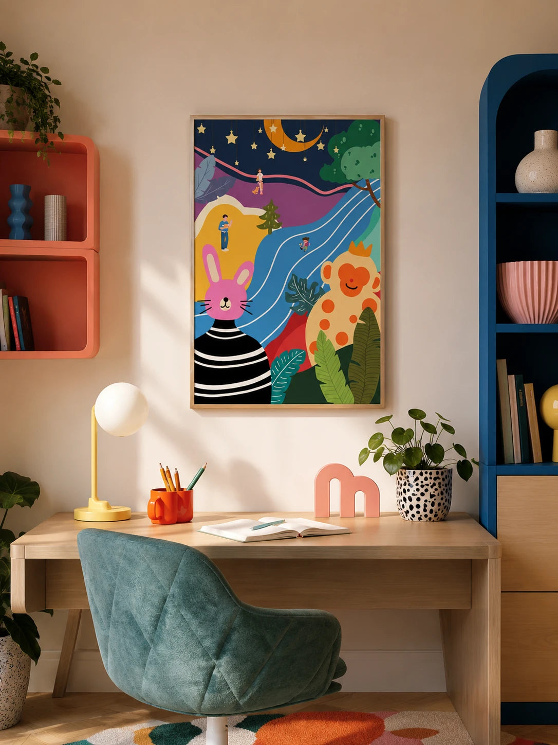 Whimsical Animal Wall Art