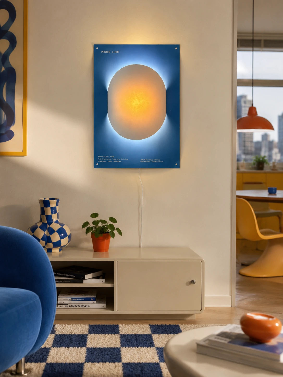 Backlit Poster Night Light