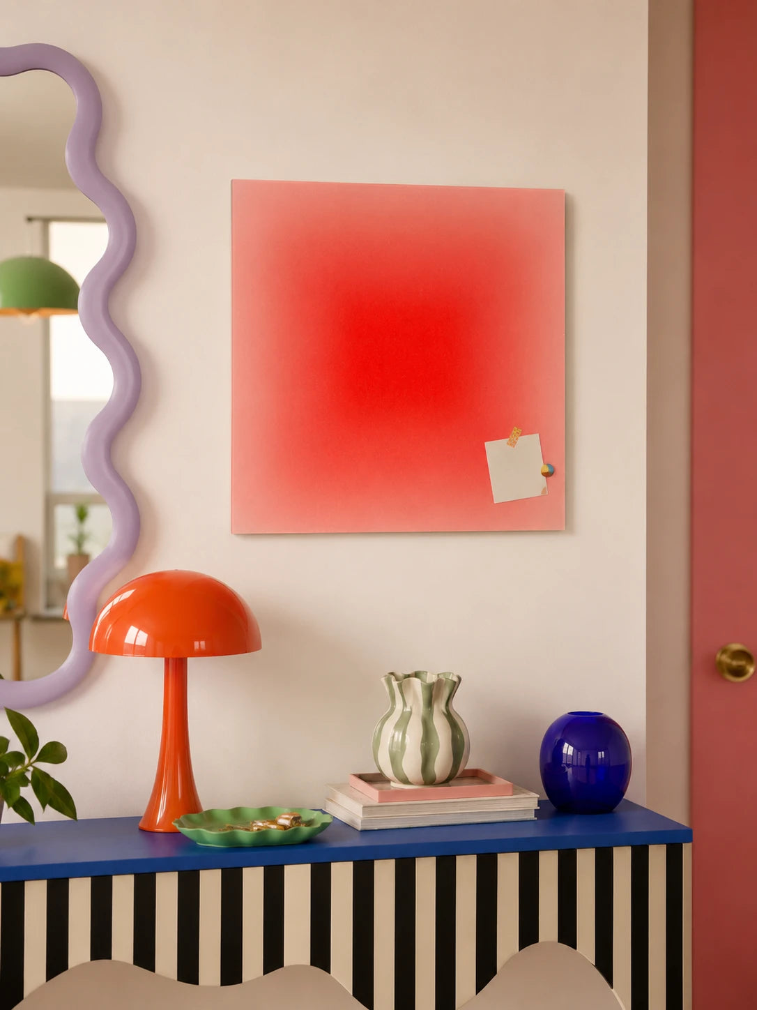 Gradient Glow Felt Wall Panel