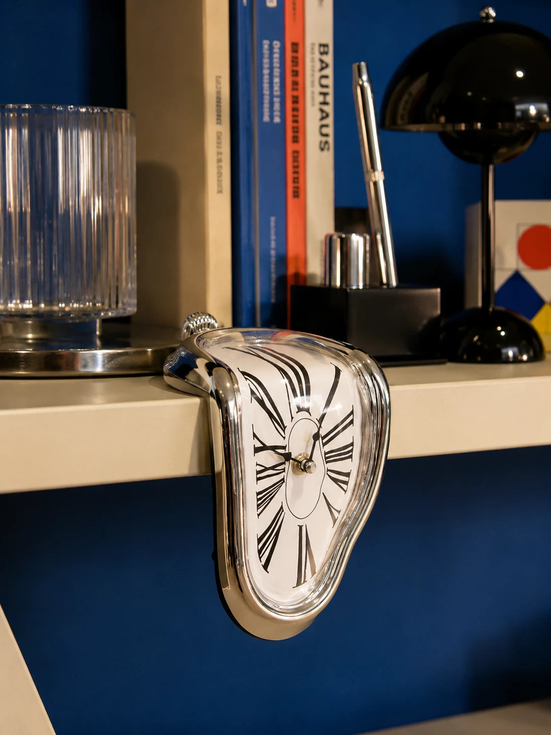 Surrealist Melting Desk Clock