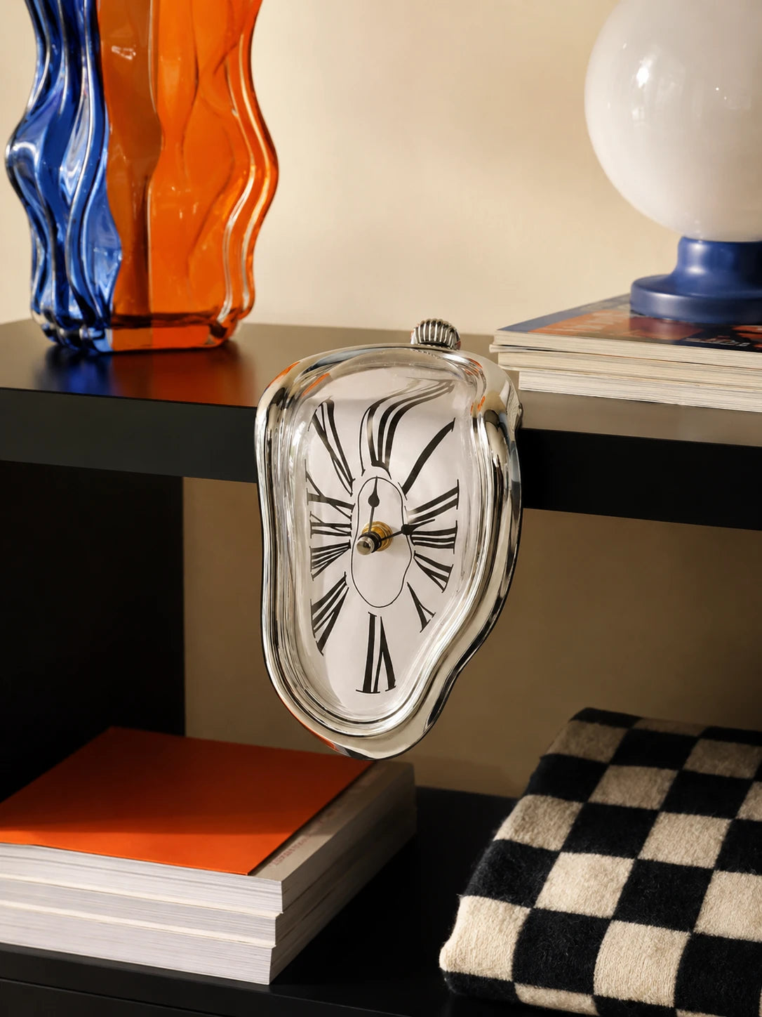 Surrealist Melting Desk Clock