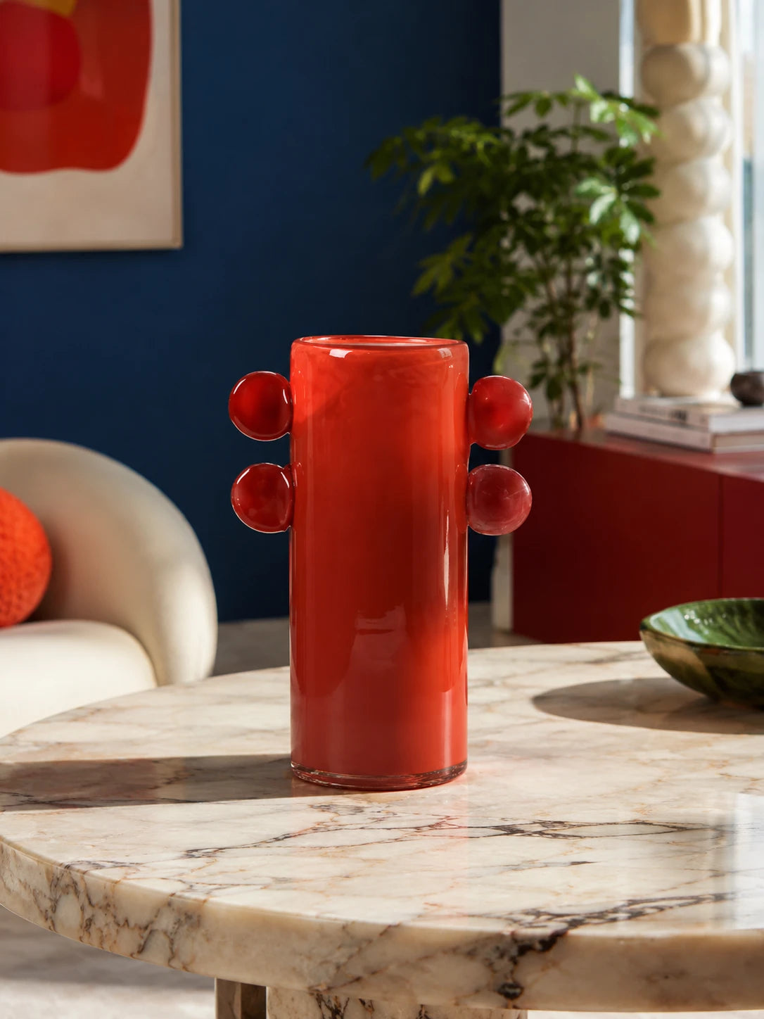Candy Color Ceramic Aromatherapy Vessel: Playful Sculptural Decor