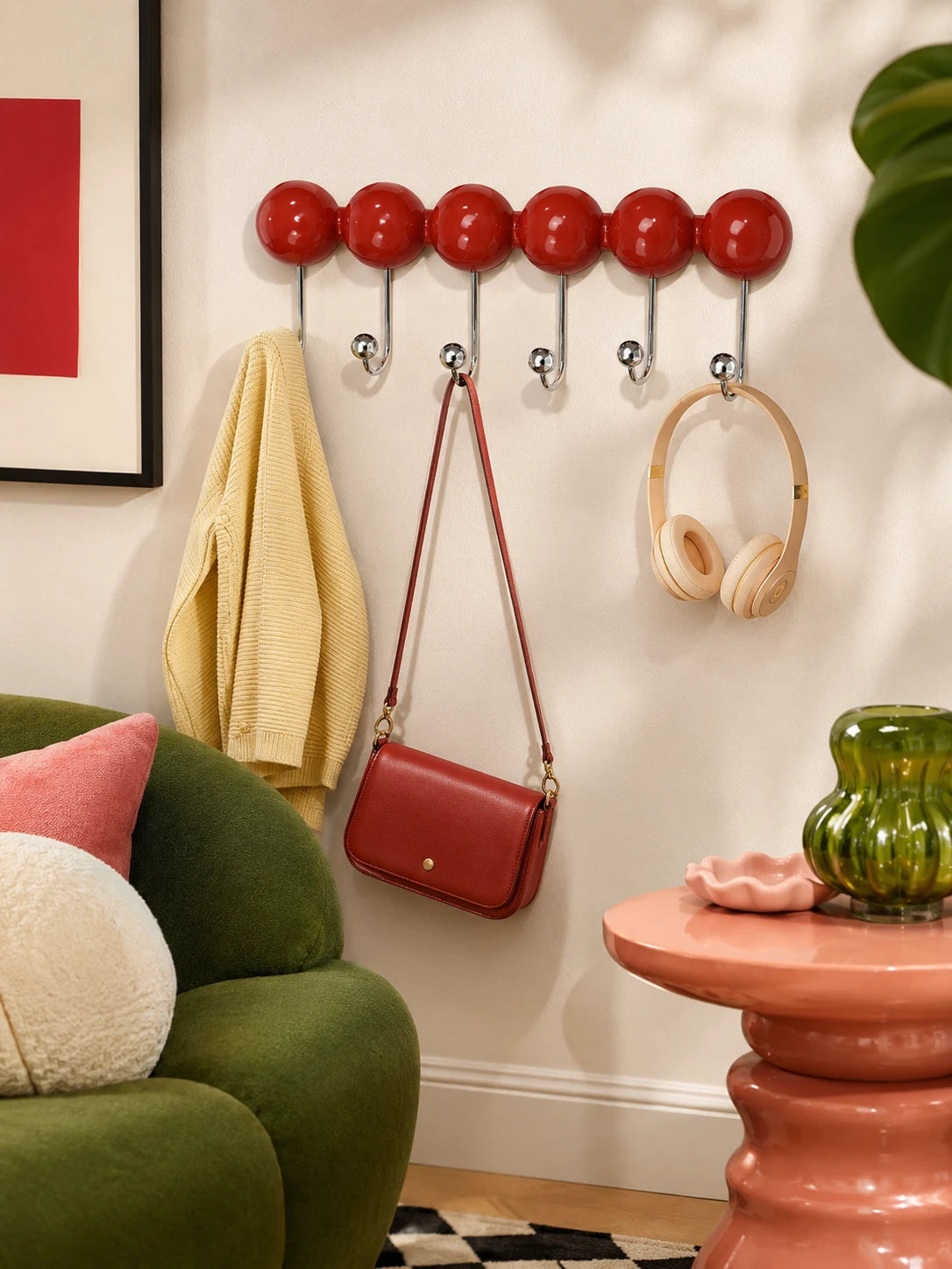 Wall Clothes Hook Rack: Small-Space Storage Anchor