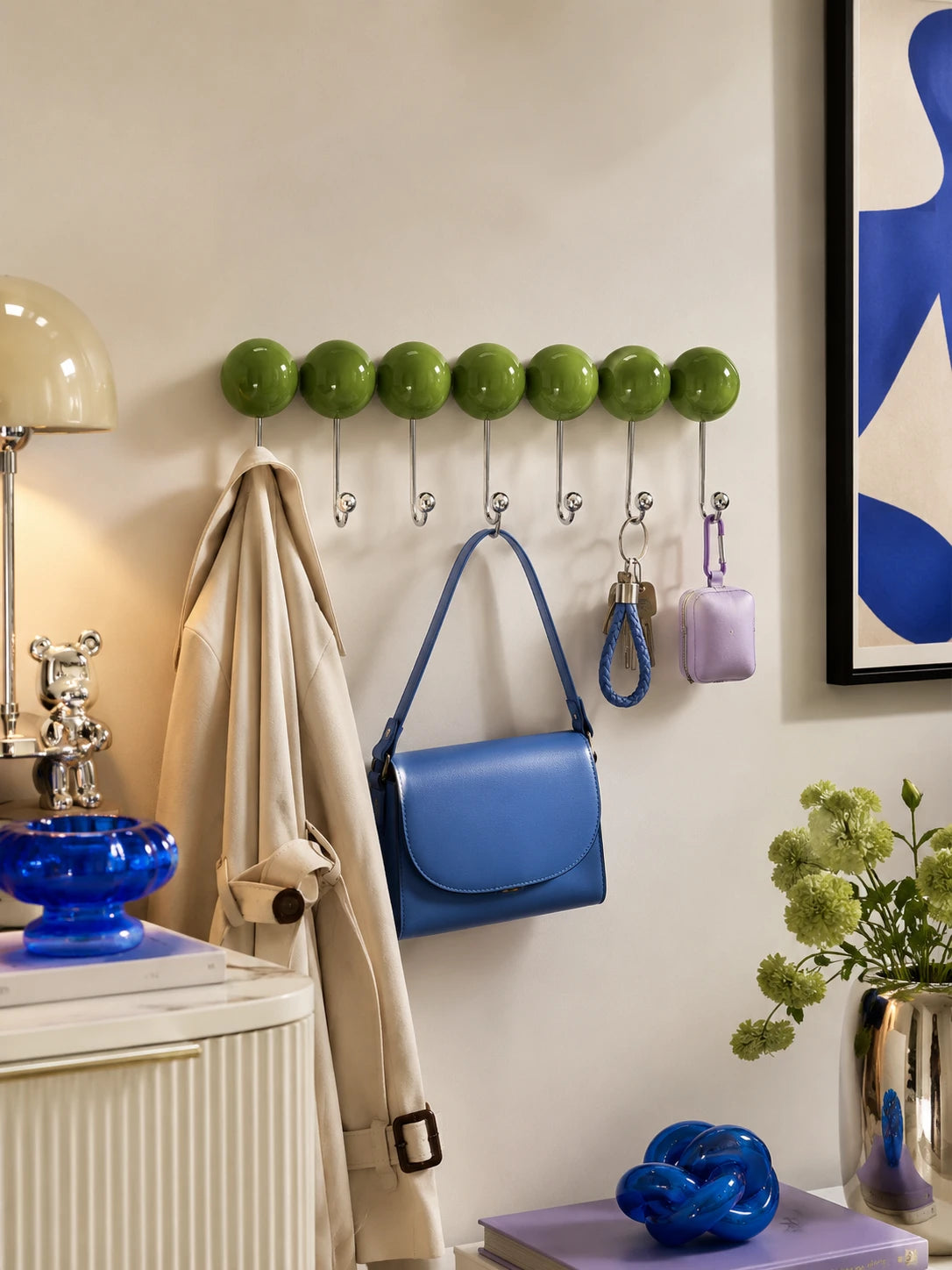 Wall Clothes Hook Rack: Small-Space Storage Anchor
