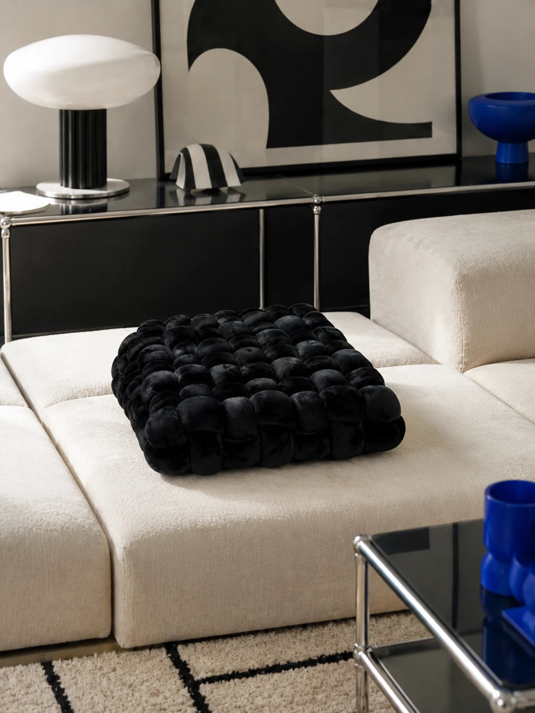 Woven Texture Throw Cushion: The Tactile Sanctuary Essential