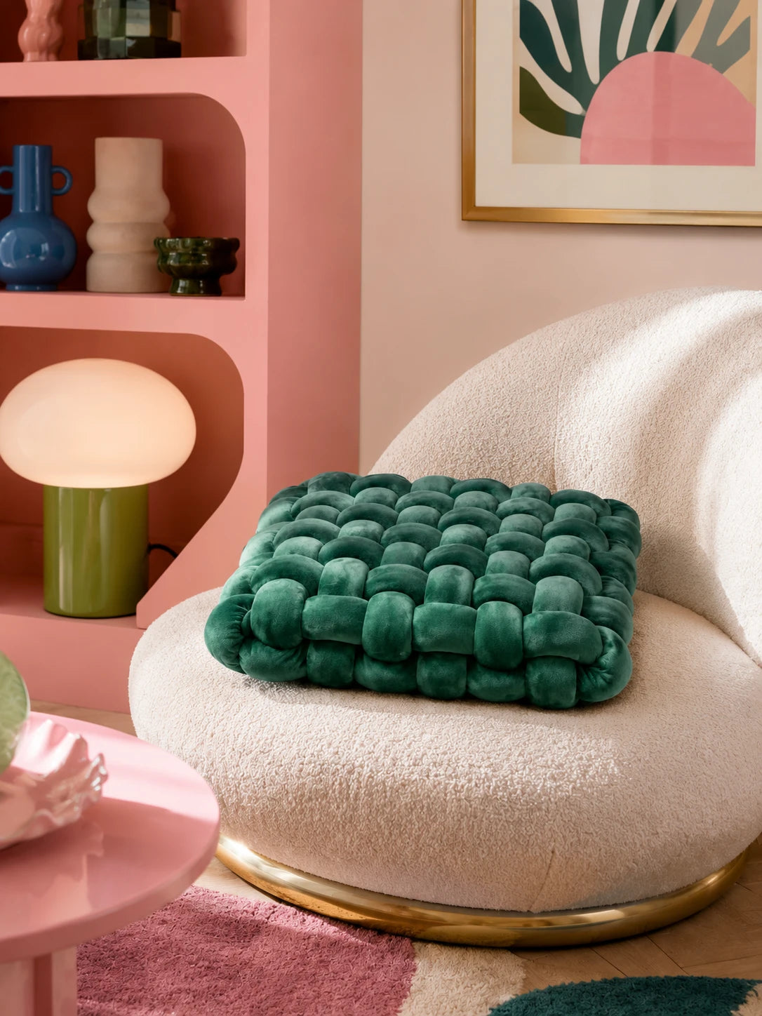 Woven Texture Throw Cushion: The Tactile Sanctuary Essential