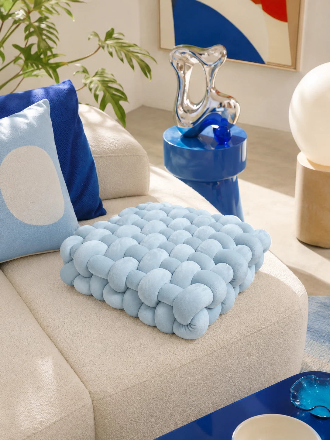 Woven Texture Throw Cushion: The Tactile Sanctuary Essential