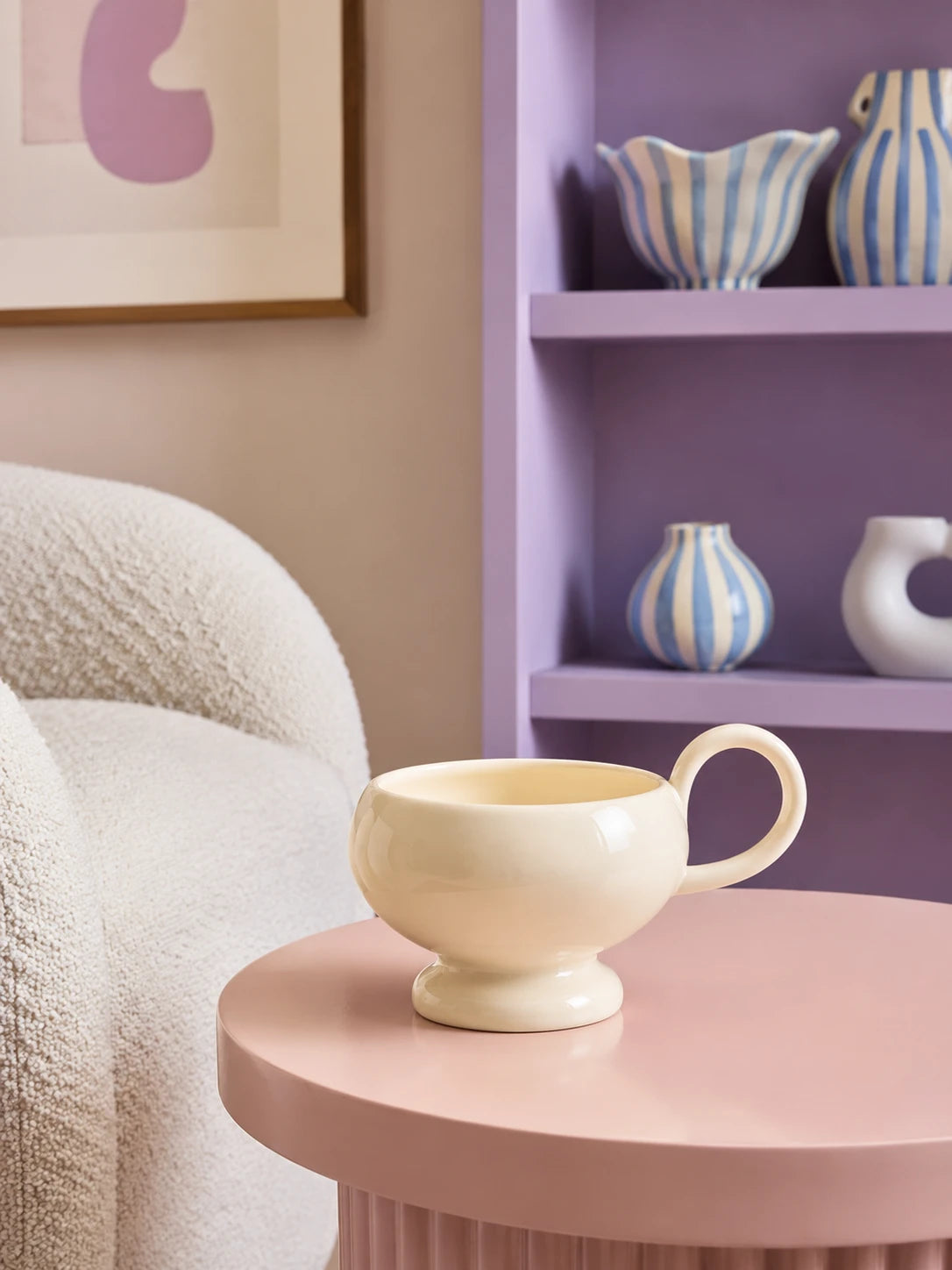 Stackable Ceramic Coffee Mug