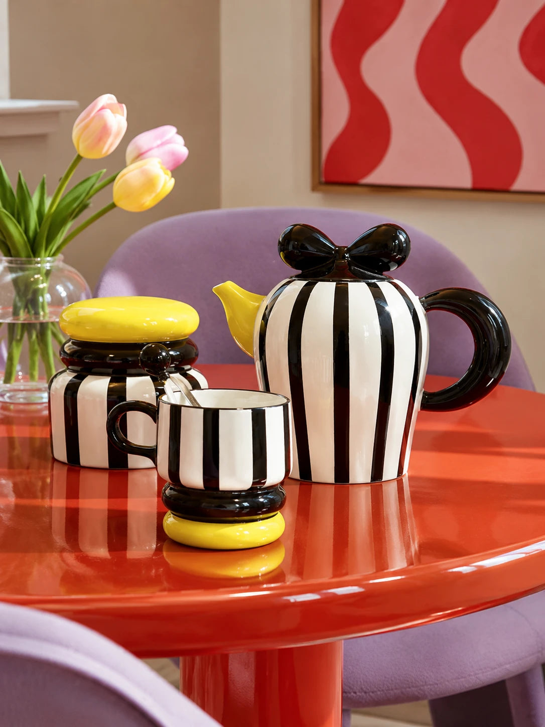 Handcrafted Ceramic Pot Set