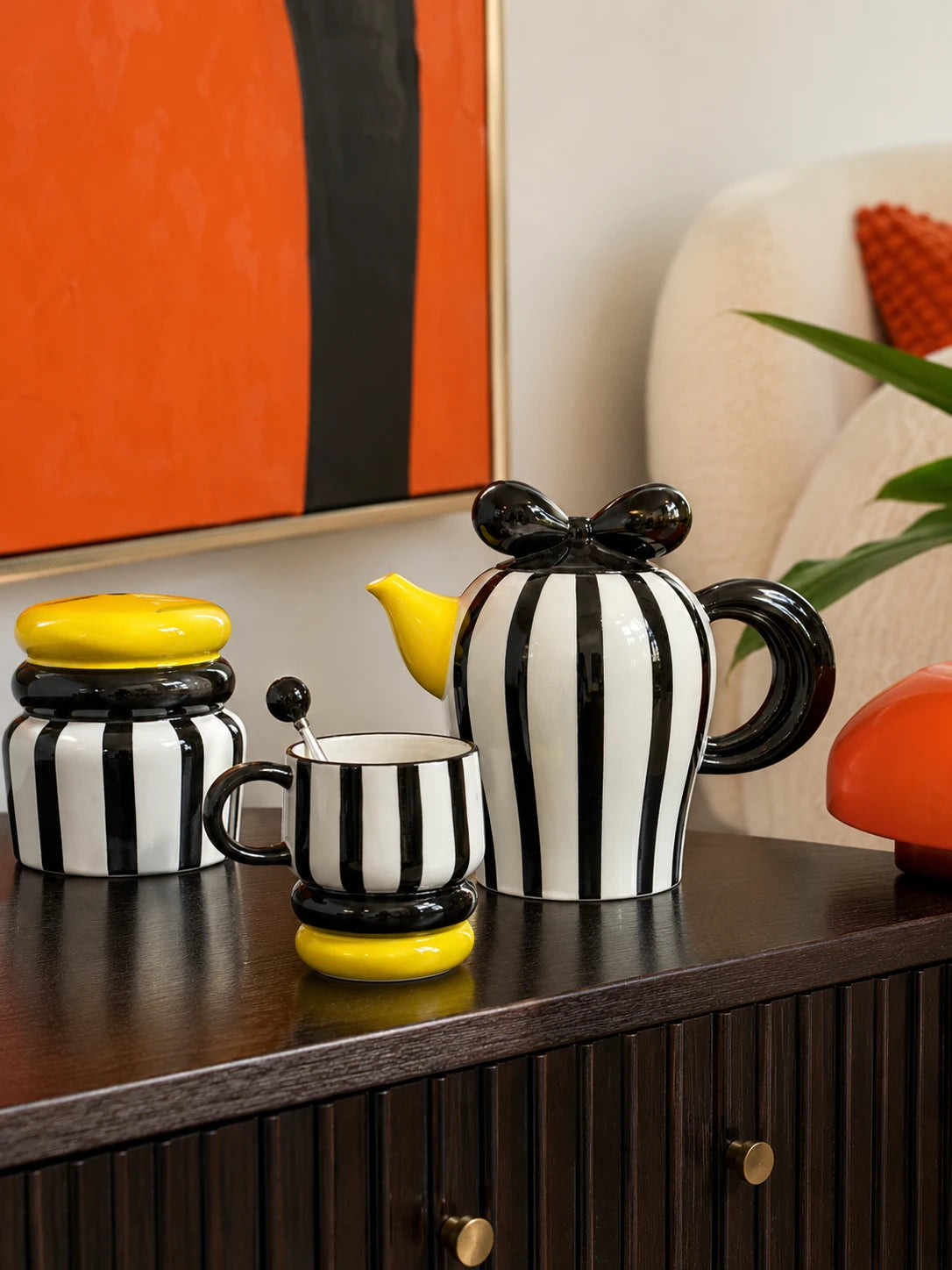 Handcrafted Ceramic Pot Set