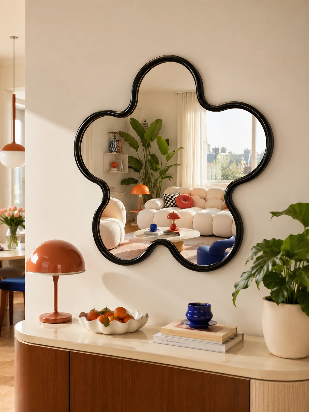 Daisy Petal Wall Mirror