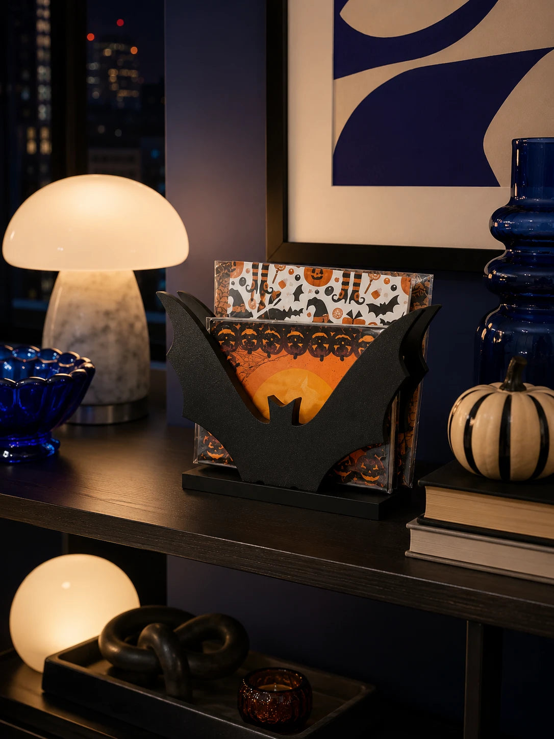 Gothic Bat Napkin Holder