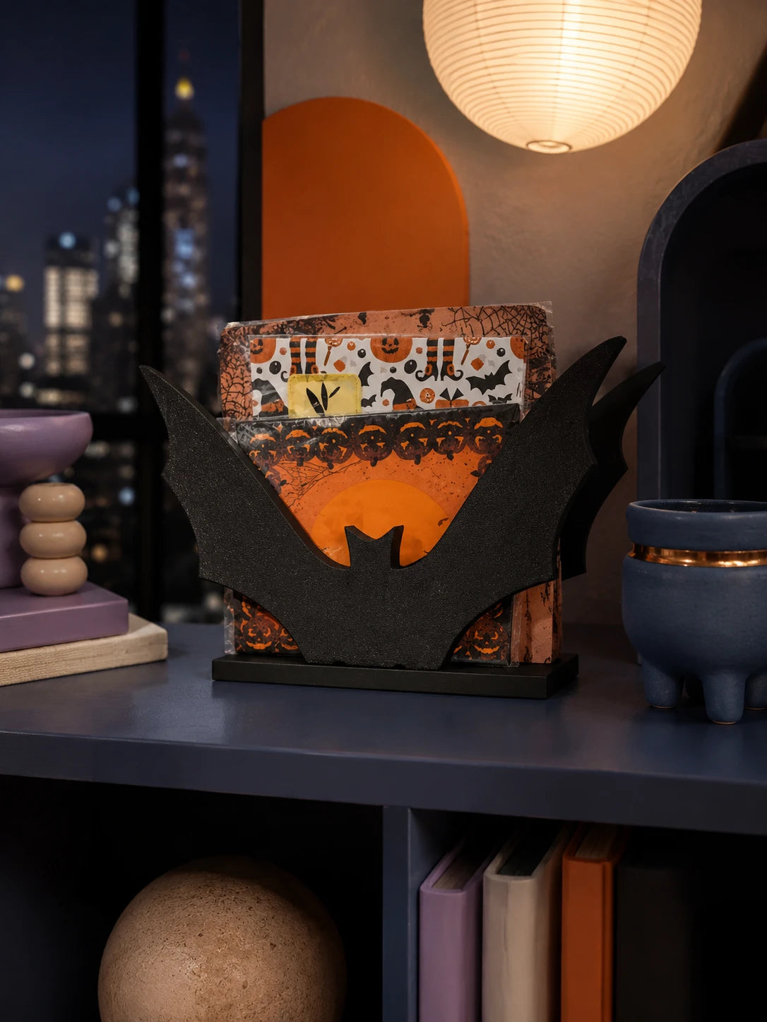 Gothic Bat Napkin Holder