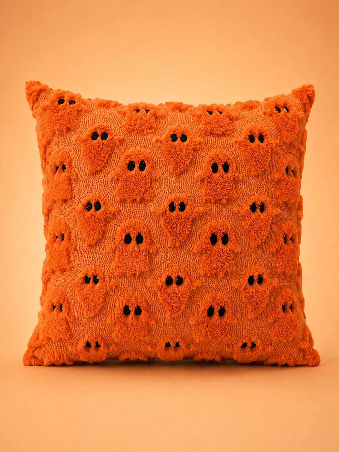 Ghost Plush Halloween Throw Pillow Covers