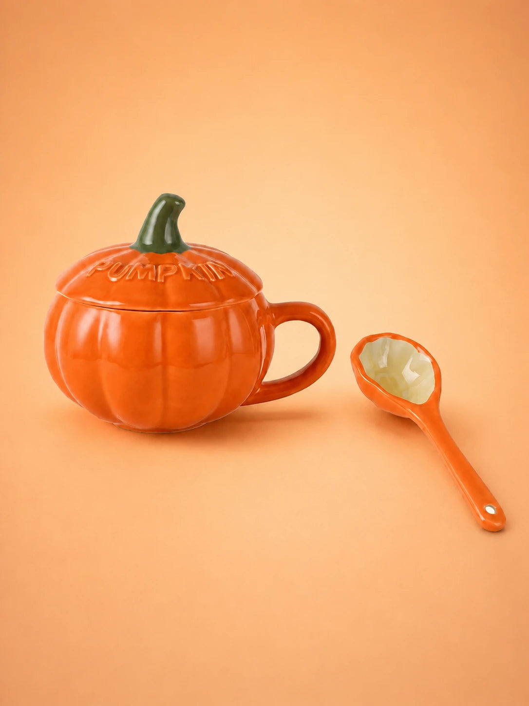 Charming Pumpkin Ceramic Coffee Mug