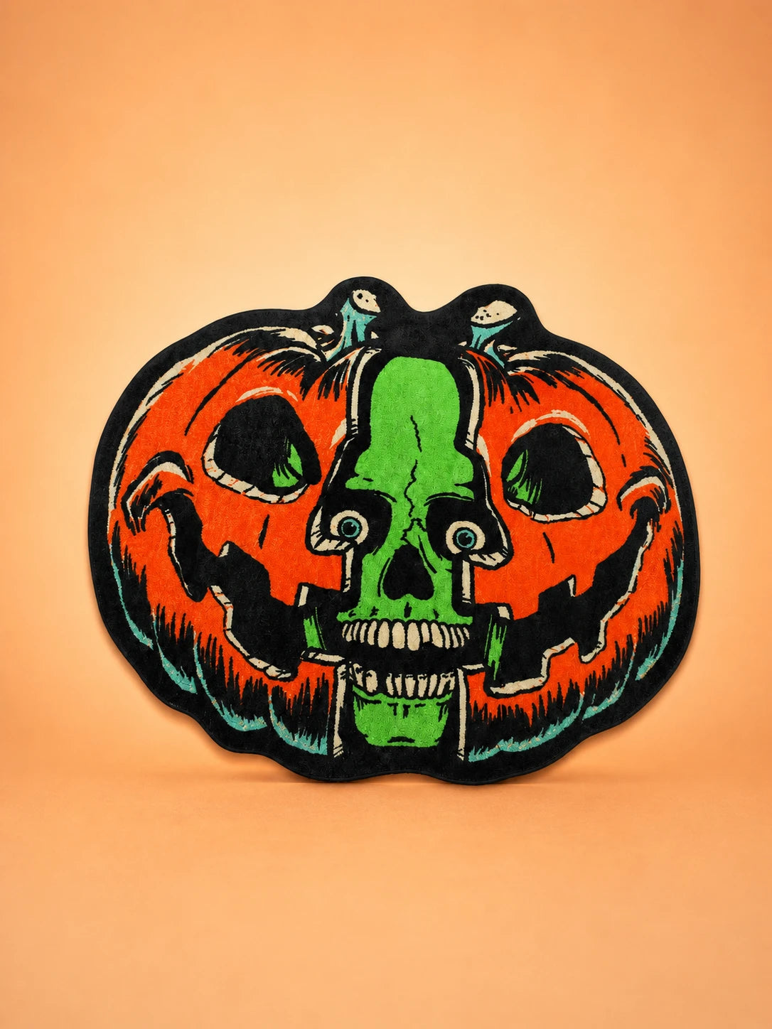 Evil Pumpkin Floor Mat