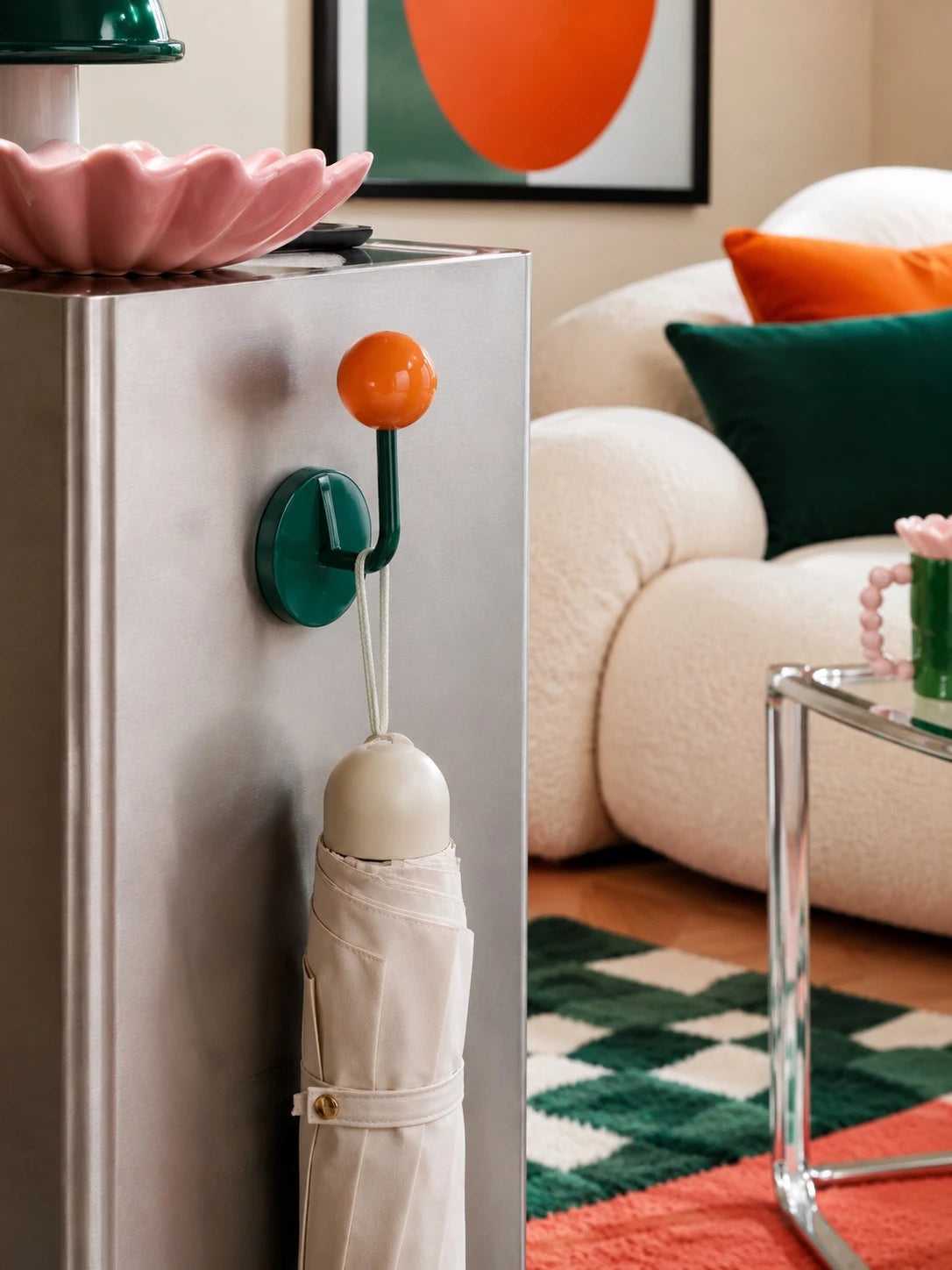 Colorful Magnetic Ball Hook