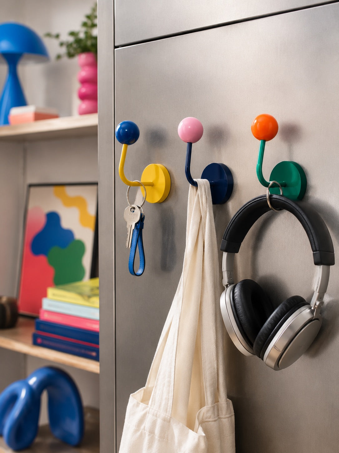 Colorful Magnetic Ball Hook