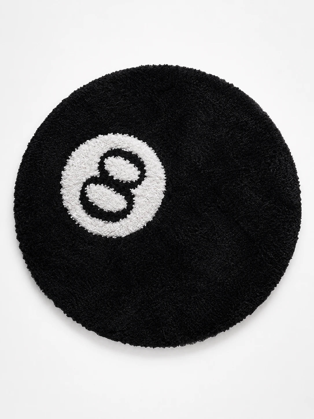 8 Ball Round Acrylic Rug