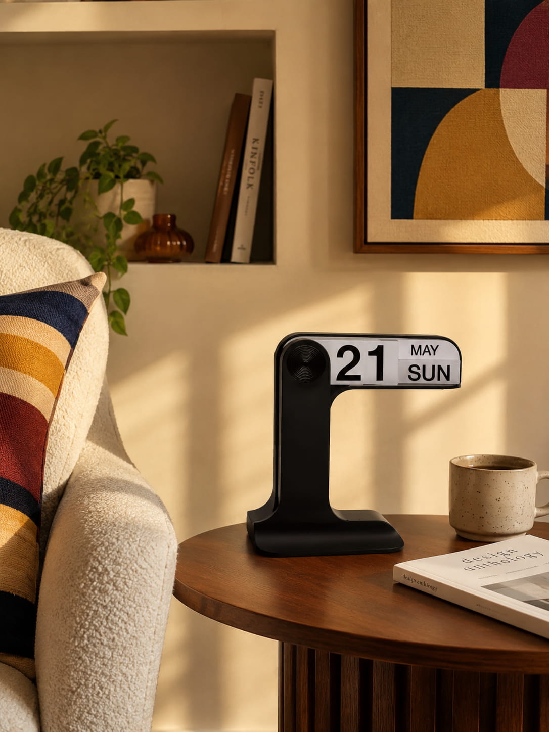 Minimalist Flip Perpetual Calendar