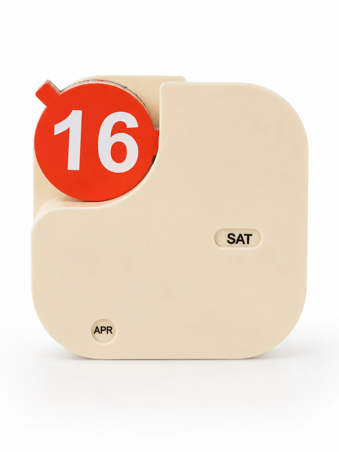 Minimalist Plastic Flip Perpetual Calendar