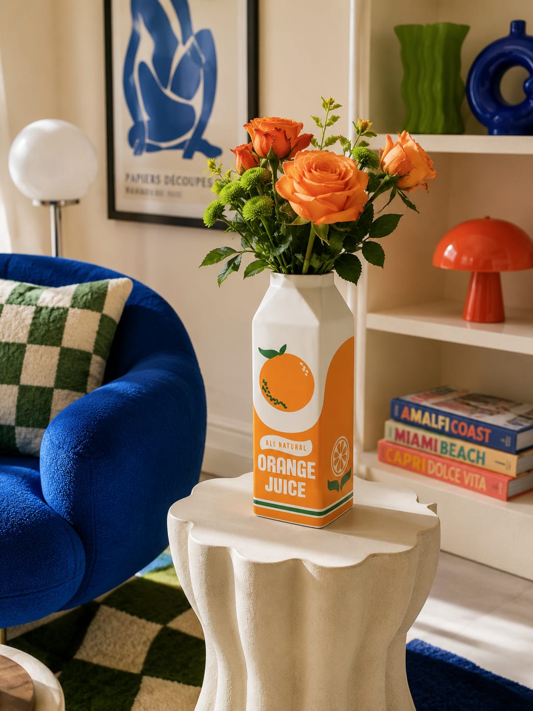 Orange Vase