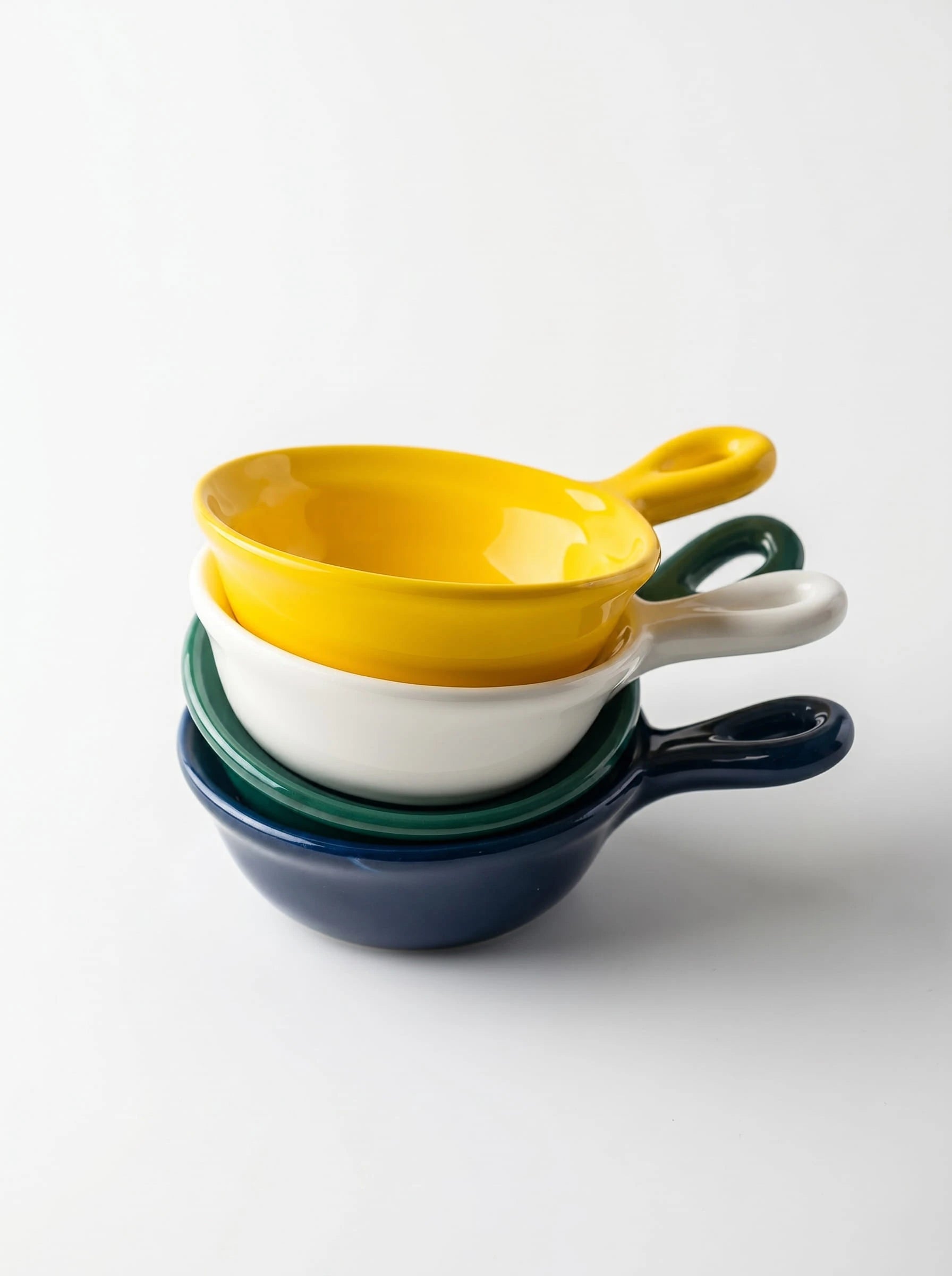 Ceramic Mini Dipping Saucer – Japanese Style Sauce Dish with Handle