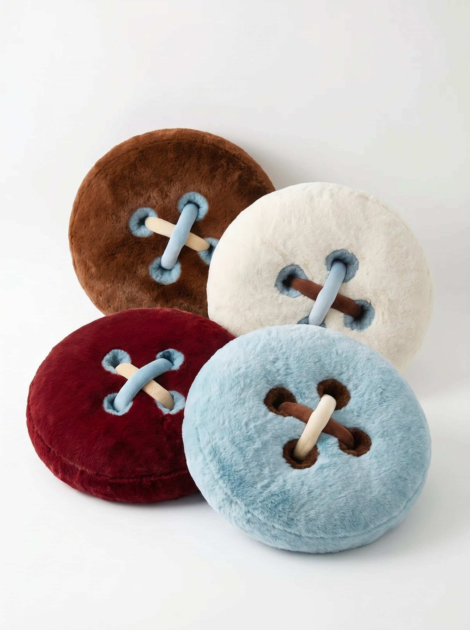 Creative Button-Tufted Cushions, Sofa Pillows