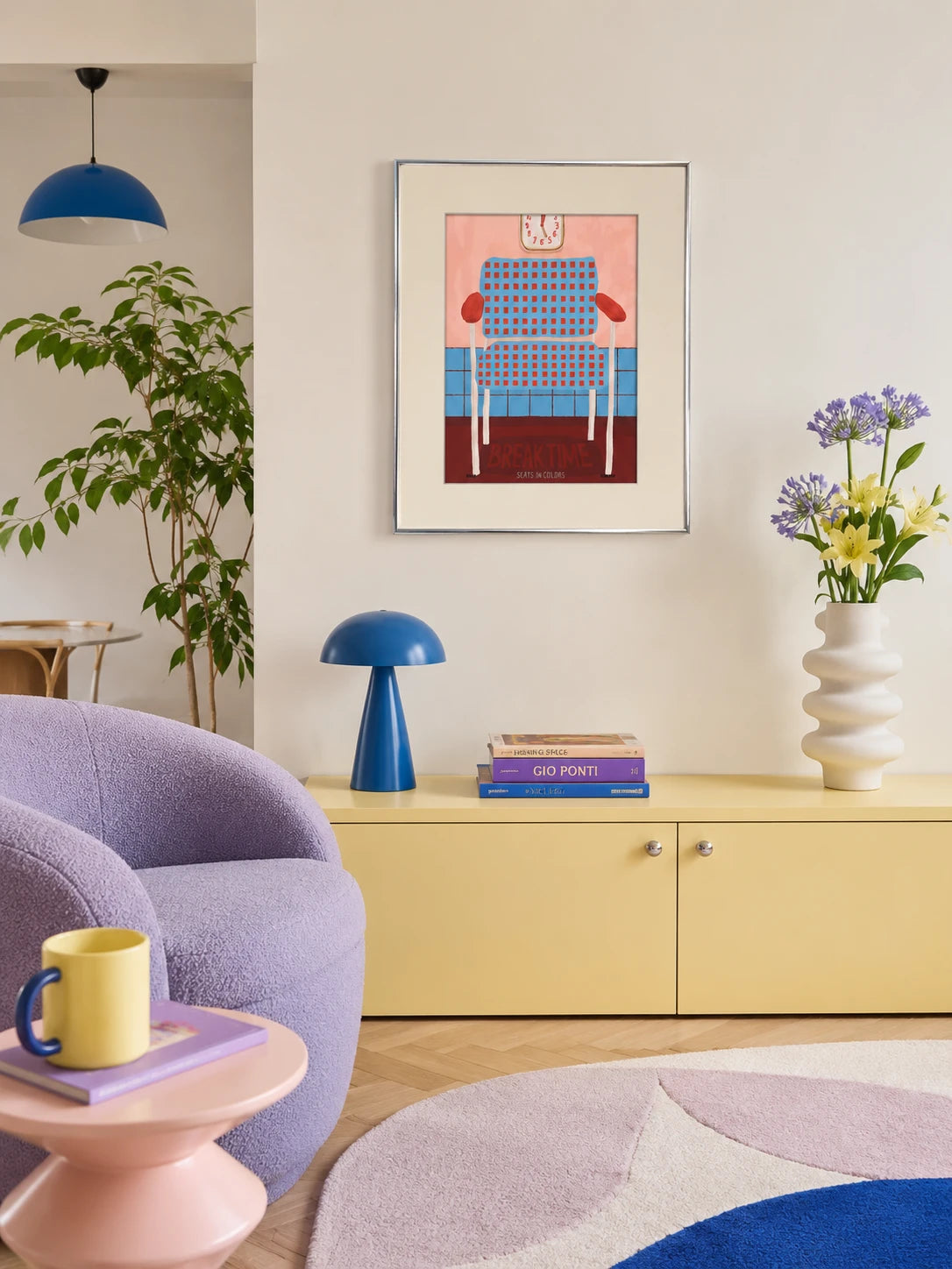 Rest Corner Framed Art Print