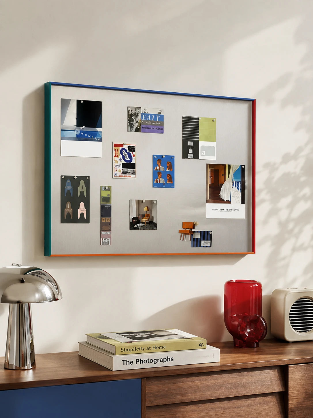 Color Frame Magnetic Photo Board