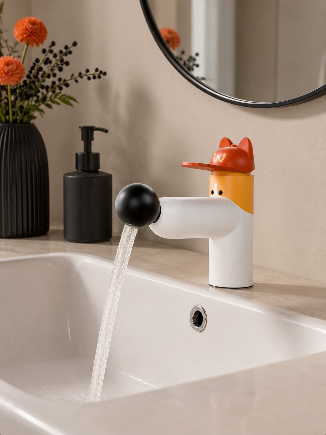 Corgi Pull-Out Basin Faucet