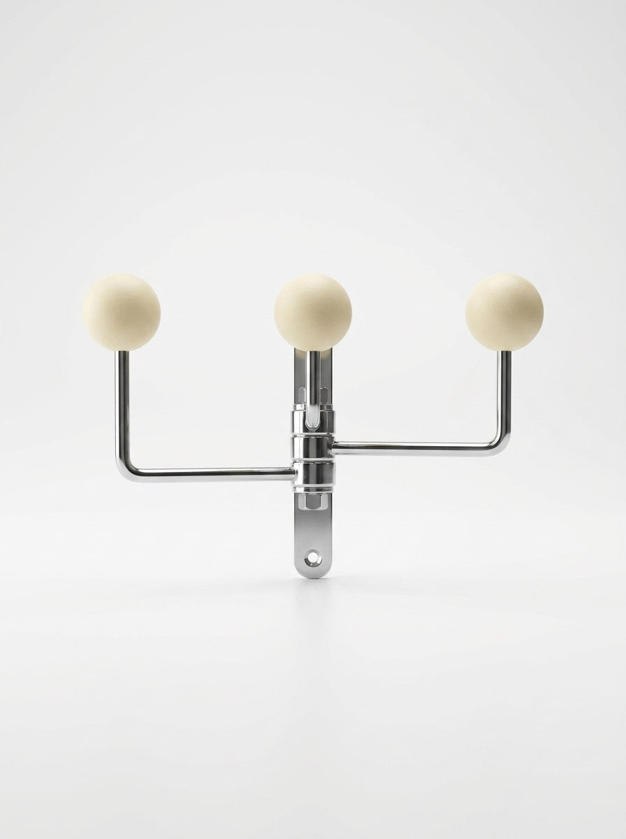 Swivel Wall Hook, Mid-Century Modern Multi-Arm Rack
