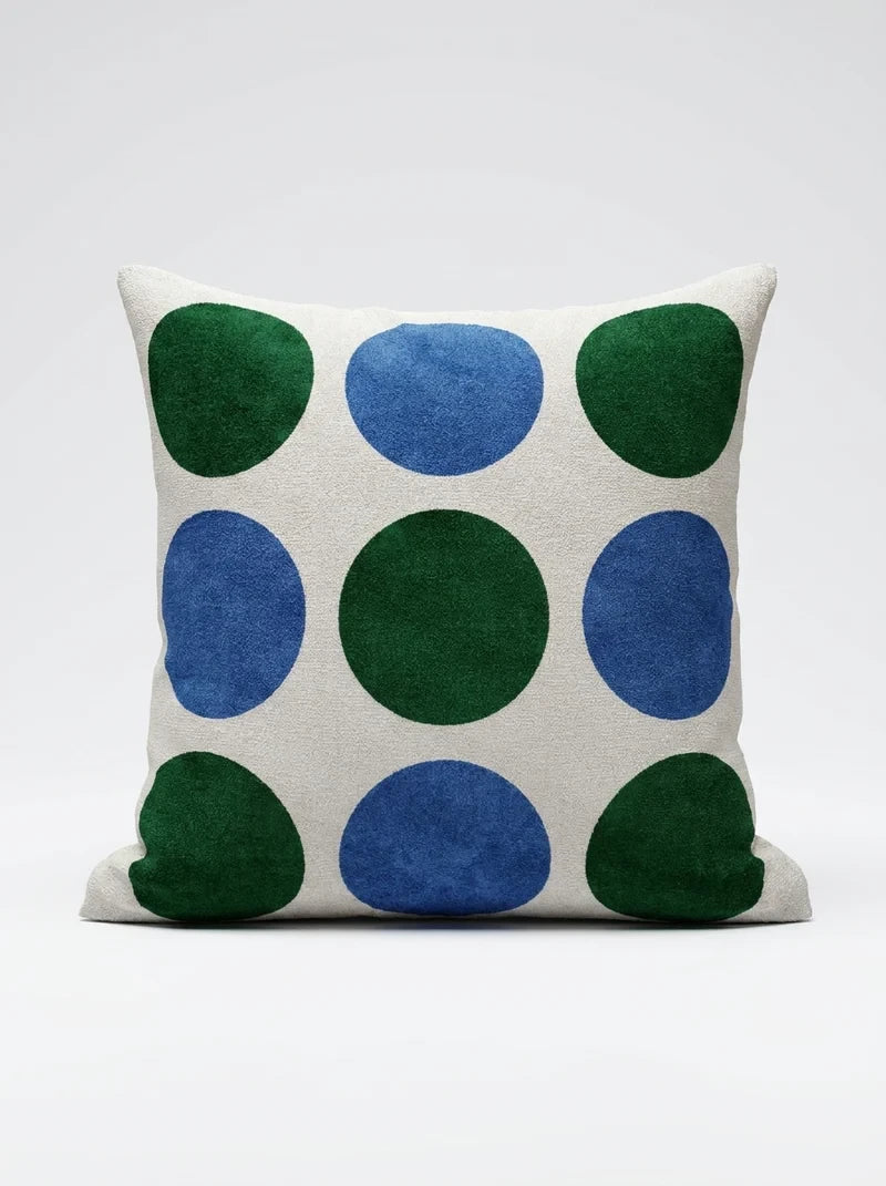 Bauhaus French Green Moran Velvet Sofa Cushion