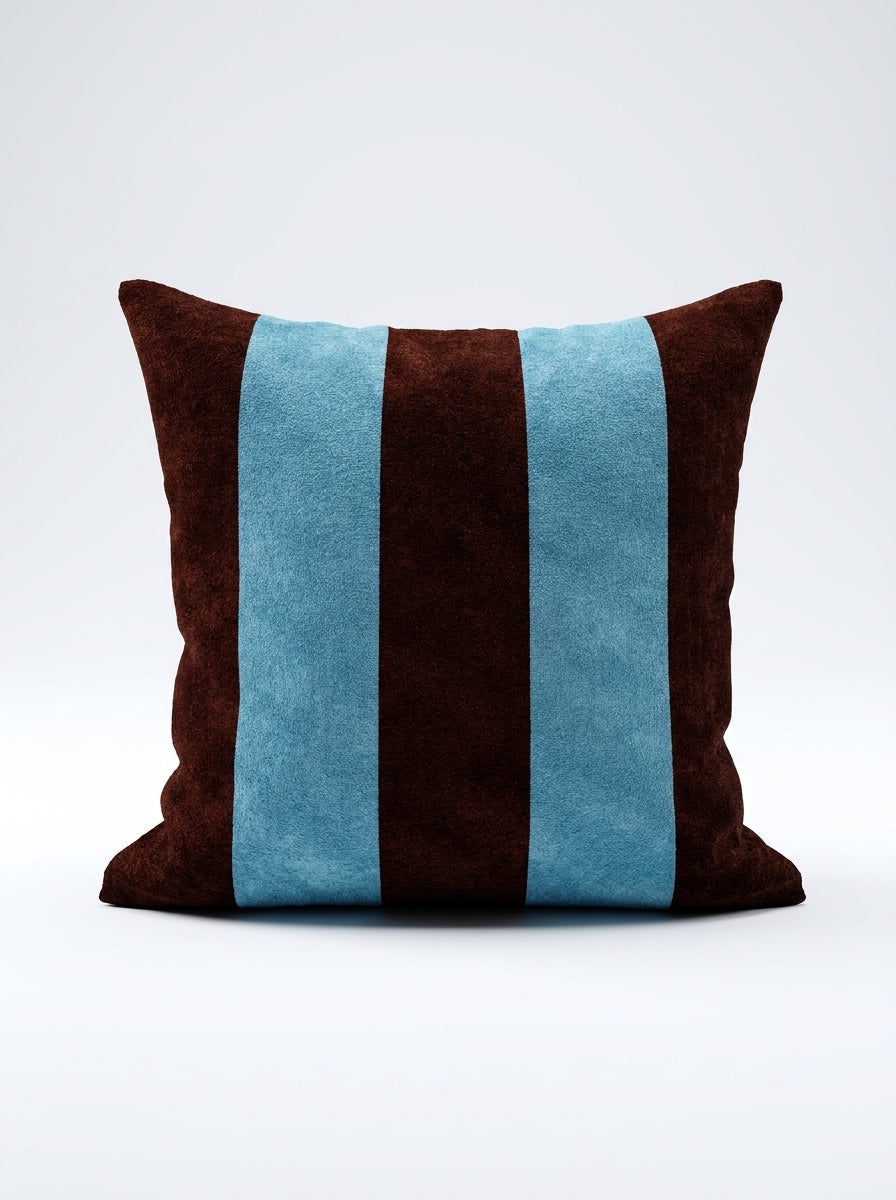 French Green Bauhaus-Style Sofa Pillow – Moran Velvet Decorative Cushion