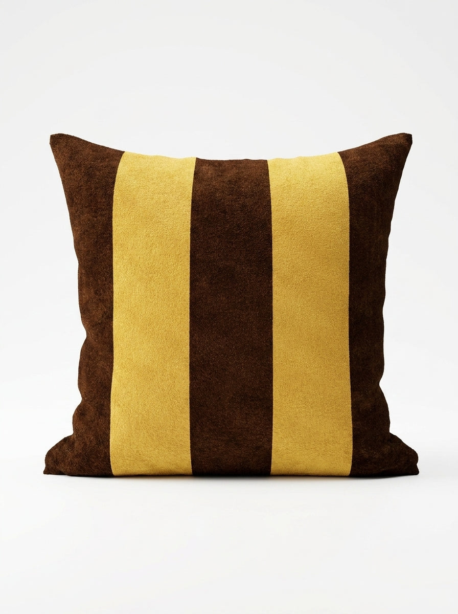 French Green Bauhaus-Style Sofa Pillow – Moran Velvet Decorative Cushion